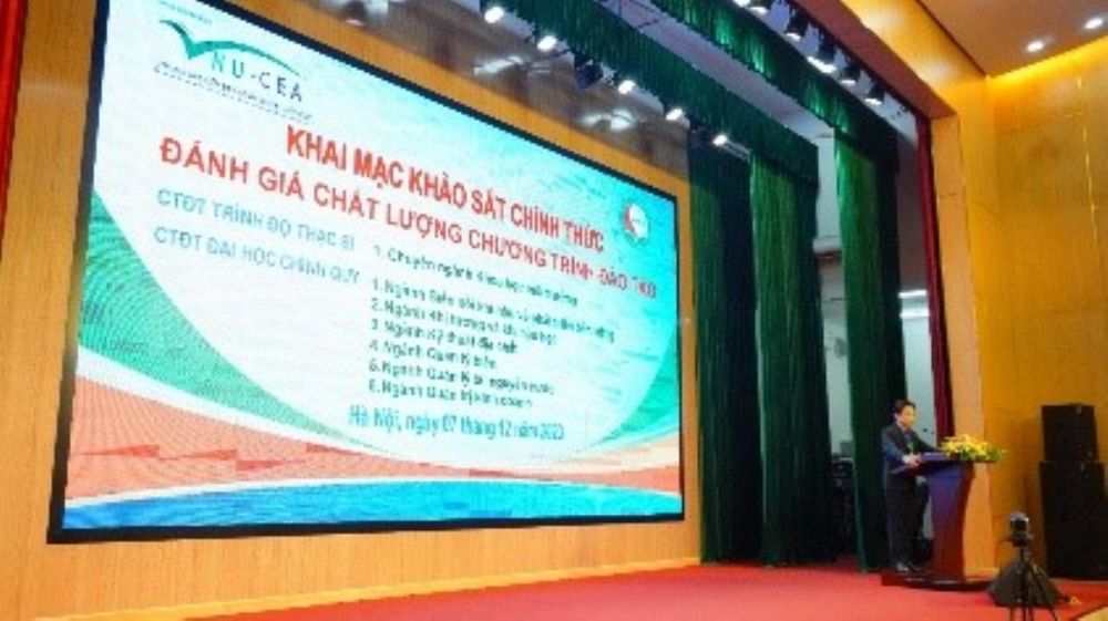 Khảo sát chính thức đánh giá chương trình đào tạo Trường Đại học Tài nguyên và Môi trường Hà Nội